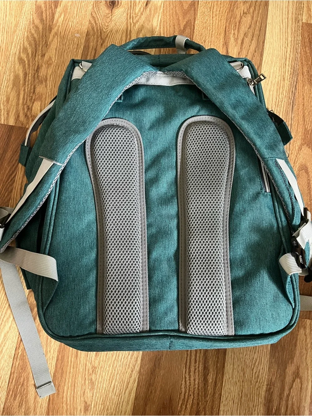 Kabaqoo Teal Baby Bag Backpack - Teal